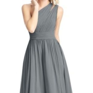 Azazie Molly Bridesmaid dress - Steel Grey
